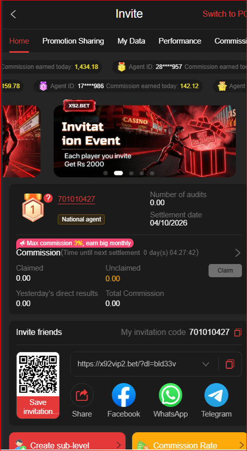 x92 bet game